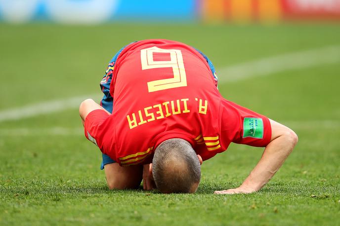 Iniesta | Španski nogometaš Andres Iniesta je še eden v vrsti vrhunskih športnikov, ki se spopadajo z depresijo. | Foto Getty Images