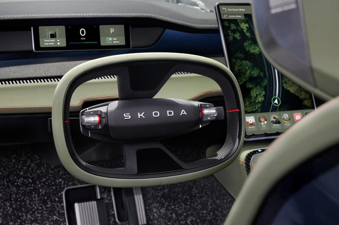 Škoda vision 7S | Škoda je pred dnevi predstavila svoj novi koncept, ki prinaša svež oblikovni jezik in nov logotip. | Foto Škoda