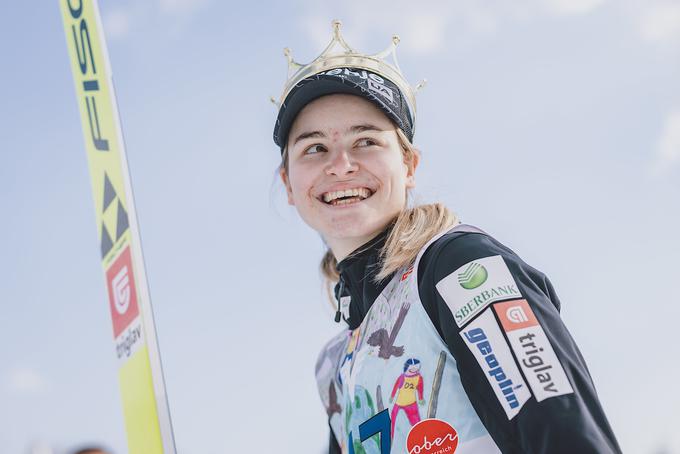 Nika Križnar je zmagovalka seštevka za alpsko krono. | Foto: Sportida