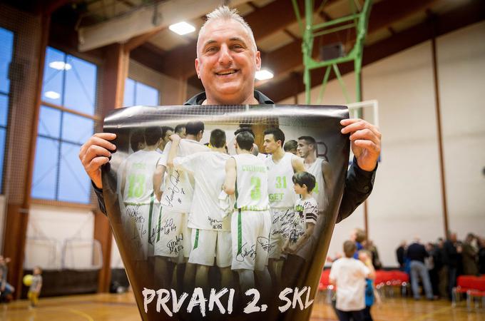 Saša Dončić je dosegel vrhunec trenerske kariere. | Foto: Vid Ponikvar