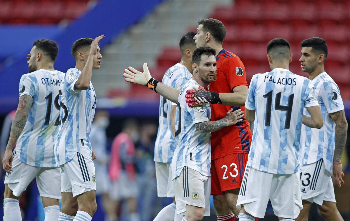 Argentina Copa America | Argentinci so po remiju vknjižili prvo zmago, Urugvaj so strli z 1:0. | Foto Guliverimage