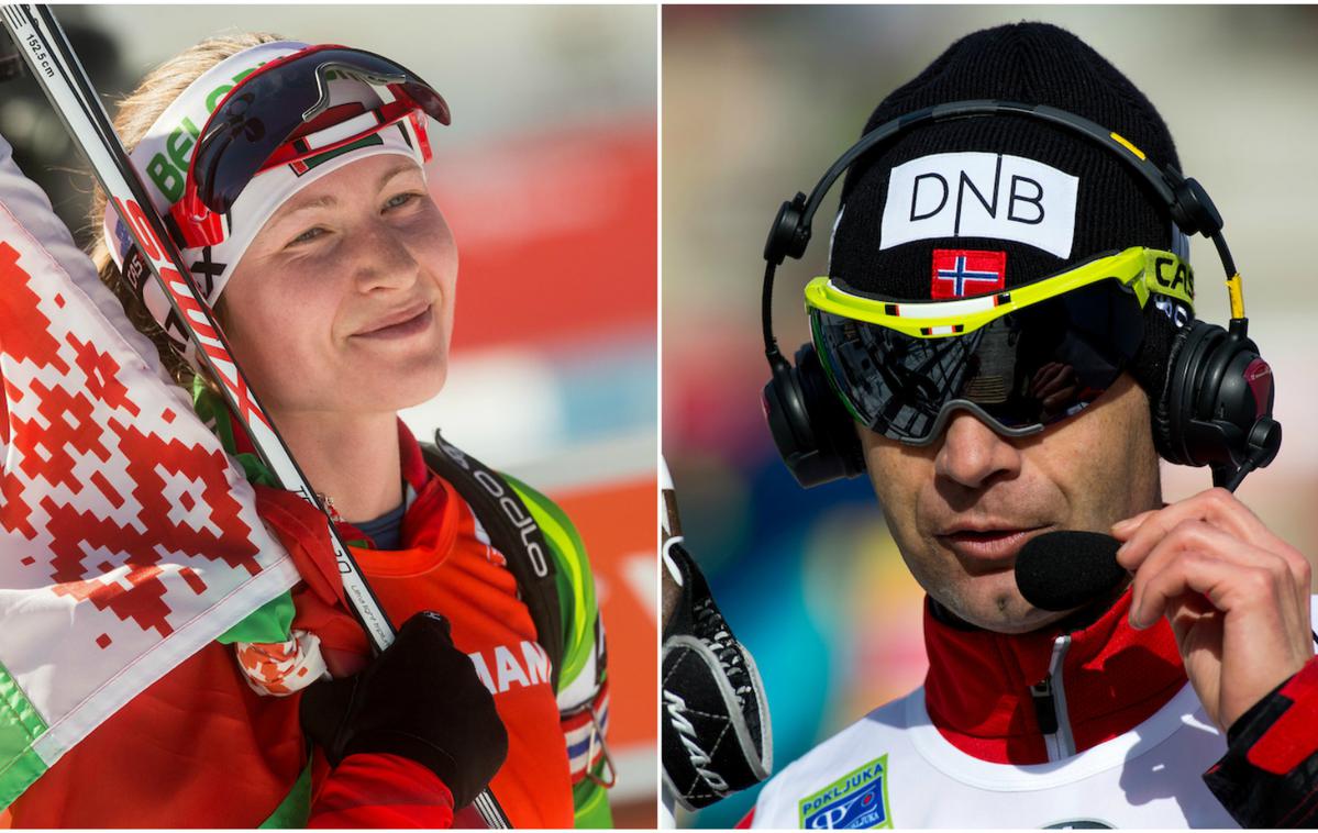 Ole Einar Bjoerndalen in Darja Domraceva | Foto Sportida