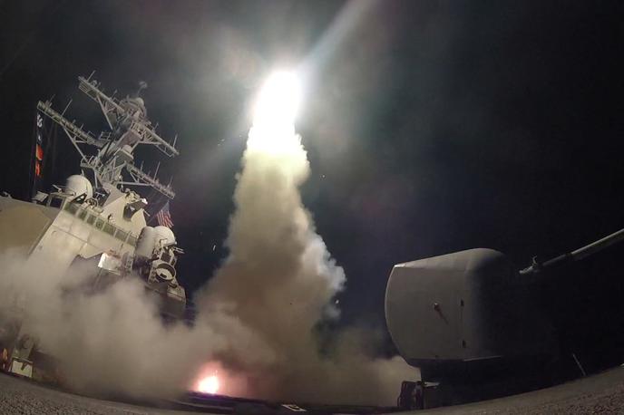 Napad ZDA na Sirijo | Foto Reuters
