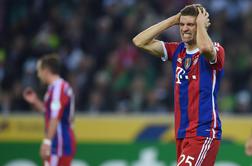 V Rimu je Bayern zabil sedem golov, tokrat niti enega
