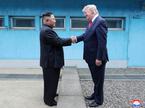 Kim Jong-un in Donald Trump