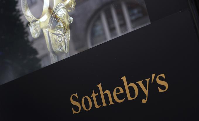 Sotheby's je ena največjih dražbenih hiš na svetu in deluje od leta 1744. | Foto: Reuters