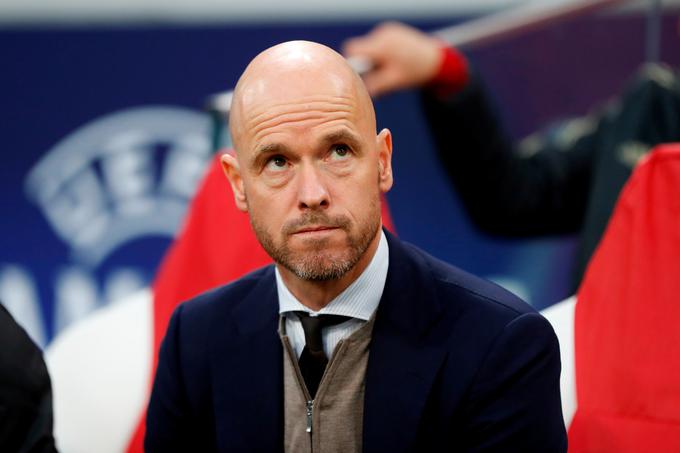Pravljica Ajaxa in njegovega trenerja Erika ten Haga se je končala v polfinalu. | Foto: Reuters