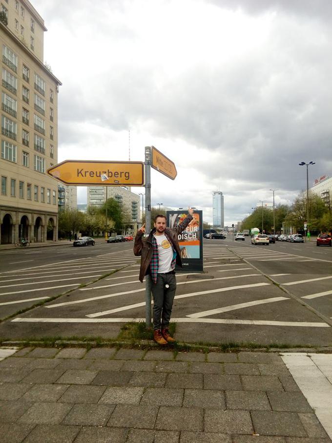Miha se je v Berlin preselil 6. marca 2017. | Foto: osebni arhiv/Lana Kokl
