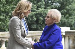 Madeleine Albright bo svetovala Gospe ministrici