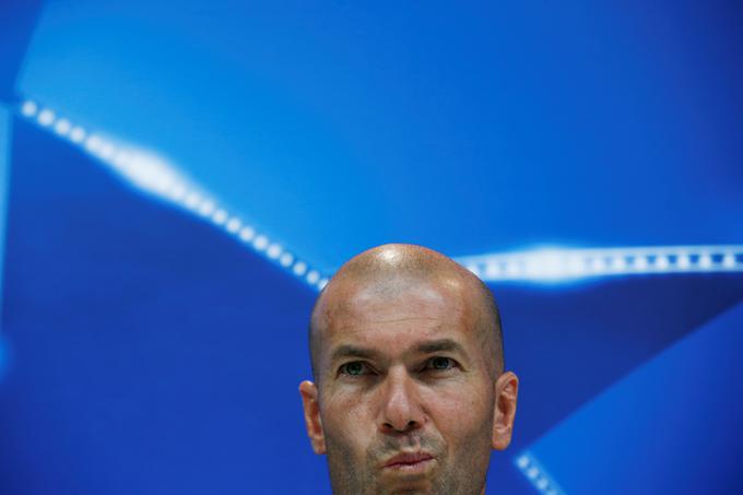 Zinedine Zidane je lani v krstni trenerski sezoni postal evropski prvak. Lahko letos ponovi uspeh? | Foto: Reuters