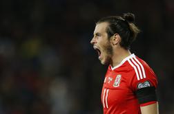 Bale v kadru Walesa na odločilni tekmi proti Danski