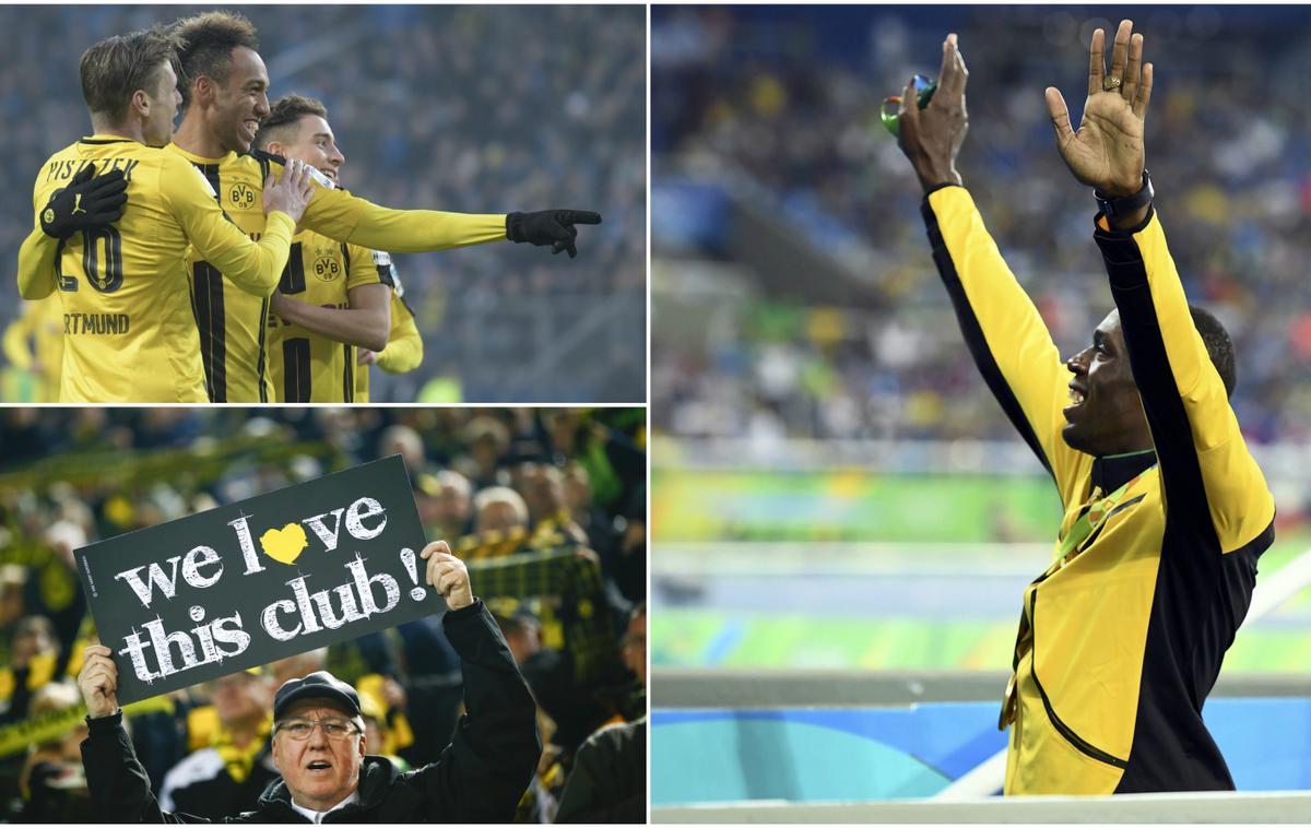 USain Bolt Borussia kolaž | Foto Reuters