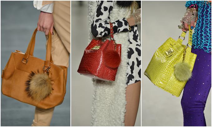 Običajno torbico lahko za zimo popestrite s cofom. | Foto: Getty Images