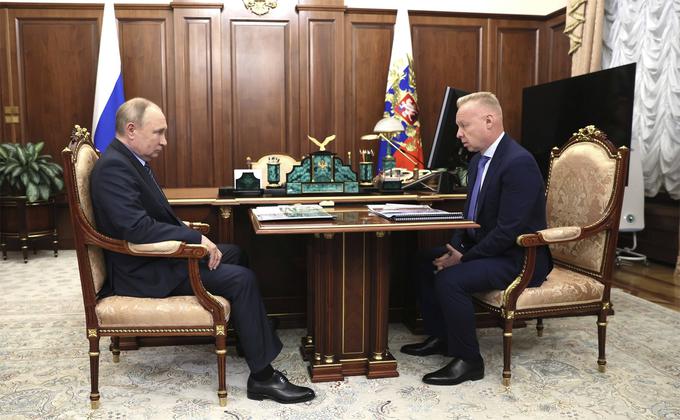 Ker je Mazepin tesno povezan s Putinom, ga je Evropska unija le po nekaj tednih od začetka vojne že uvrstila na seznam sankcioniranih oseb. | Foto: Guliverimage/Vladimir Fedorenko