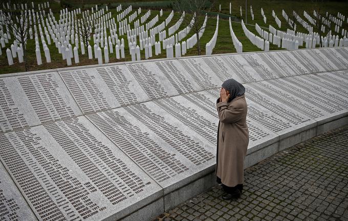 Spominski park na umrle v Srebrenici v Potočarih | Foto: Reuters