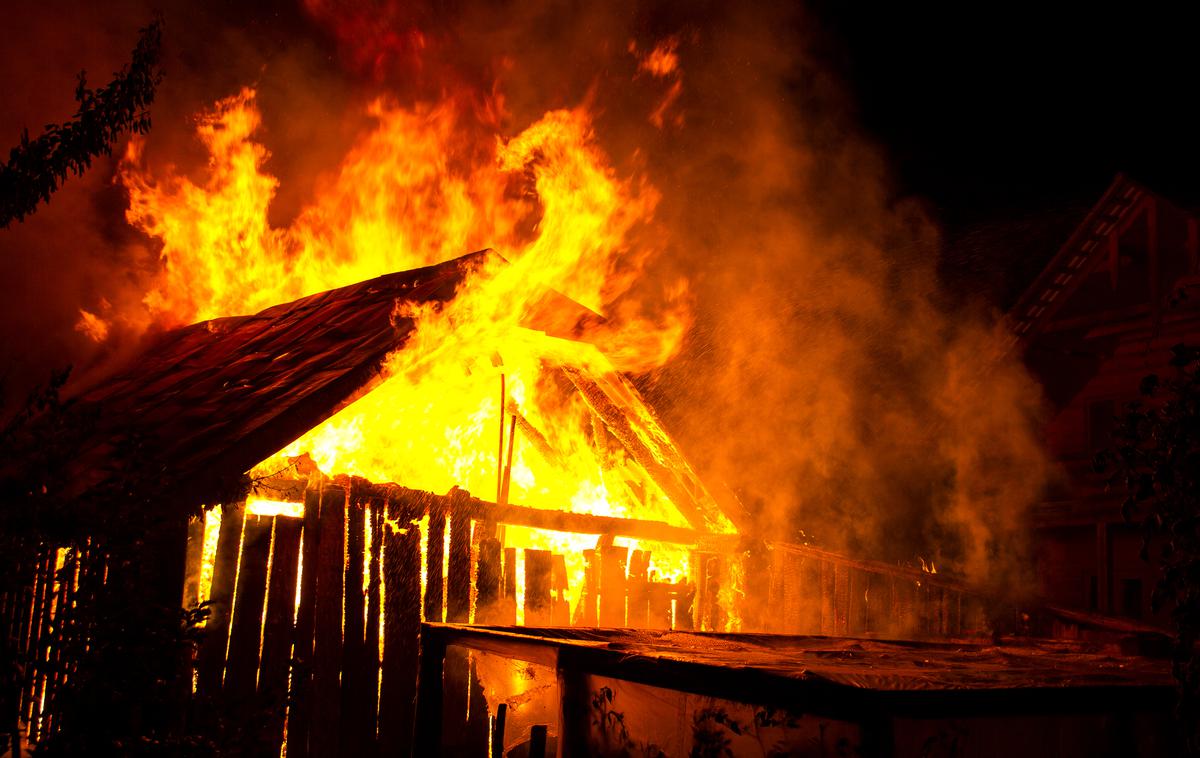 Požar hlev | Fotografija je simbolična. | Foto Shutterstock