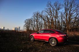 Mercedes-Benz GLC coupe - fotogalerija testnega vozila