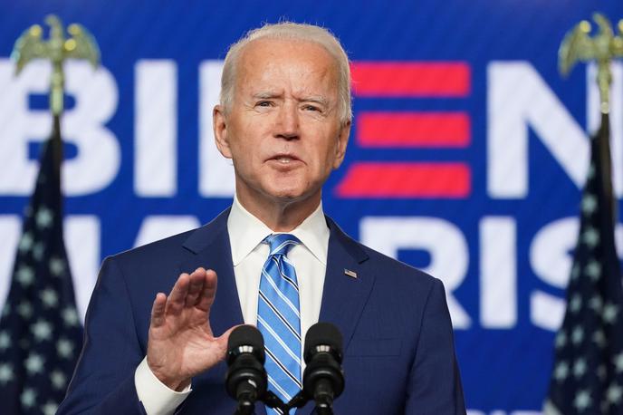 Joe Biden | Demokrat Joe Biden je novi predsednik ZDA. | Foto Reuters