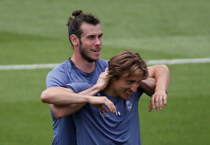 Luka Modrić bo zagotovo igral od prve minute. Gareth Bale bo tekmo verjetno začel na klopi. | Foto: Reuters