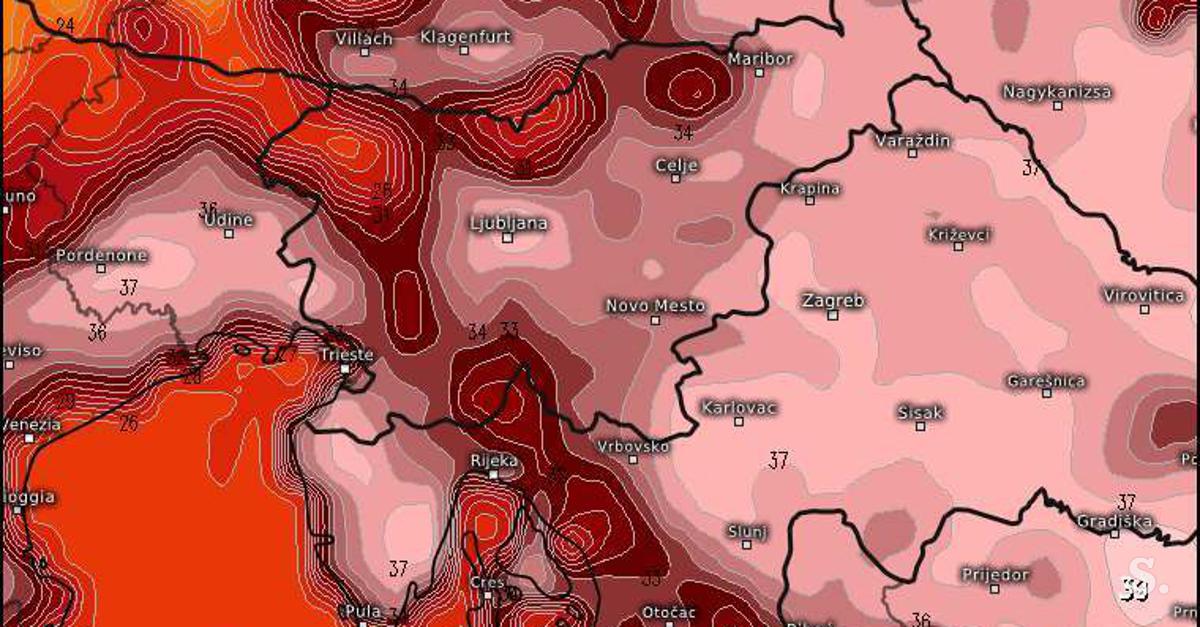 Za Enja Se Vro Inski Val S Temperaturami Do Stopinj Celzija Kako