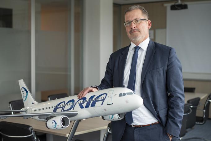 Holger Kowarsch, glavni izvršni direktor Adrie Airways | Foto: STA ,