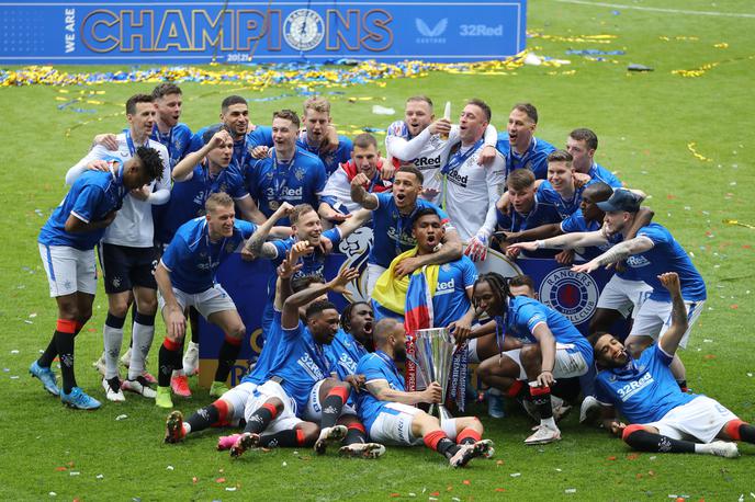 Glasgow Rangers prvaki 2021 | Glasgow Rangers v tej sezoni škotskega prvenstva niso doživeli poraza. | Foto Guliverimage