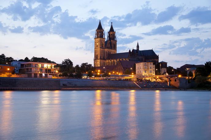 Magdeburg | V nedeljo so potekale volitve v nemški zvezni deželi Saška-Anhalt, na katerih je zmagala CDU pred AfD. Na fotografiji je glavno mesto omenjene dežele Magdeburg. | Foto Guliverimage