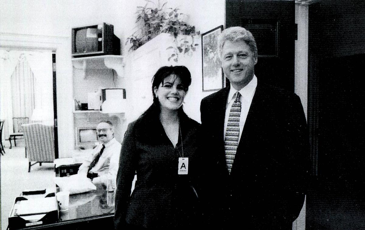 Bill Clinton in Monica Lewinsky | Foto Getty Images
