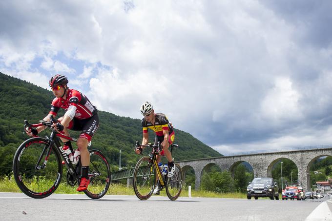 Vodstvo v razvrstitvi gorskih ciljev si je prislužil s pobegom na kraljevski drugi etapi letošnje slovenske pentlje. | Foto: Urban Urbanc/Sportida