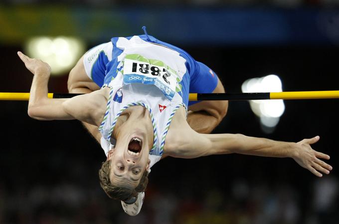 Na olimpijskih igrah leta 2008 v Pekingu se je uvrstil v finale skoka v višino. | Foto: Reuters