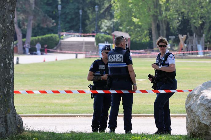 Napad v Franciji | Osumljenec policiji ni bil znan in ni povezan z islamističnimi skupinami. | Foto Reuters