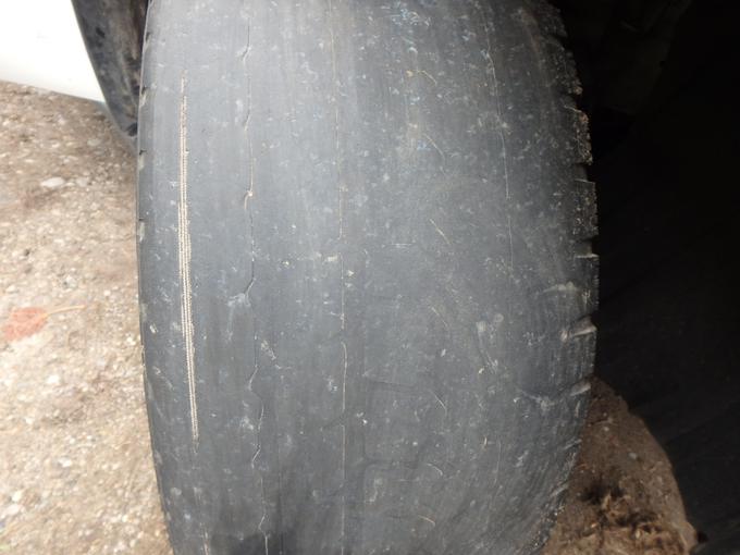 Obrabljene pnevmatike | Foto: Policija