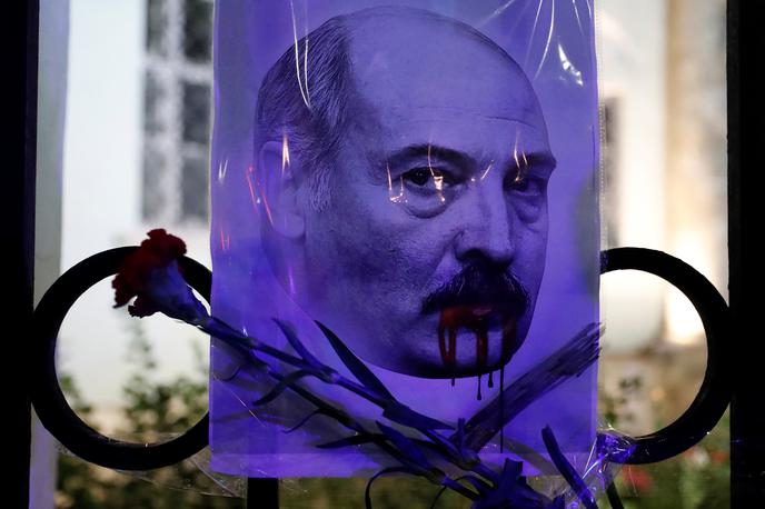 Aleksander Lukašenko | Protestniki so prepričani, da volilna zmaga predsednika Aleksandra Lukašenka ni zakonita in legitimna. | Foto Reuters