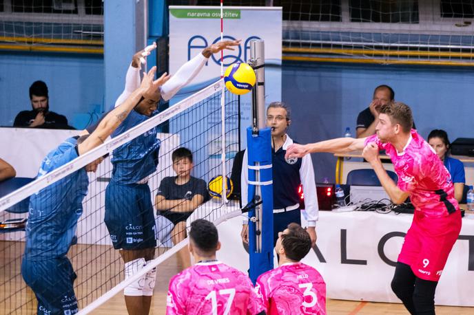 Pokal CEV: Lycurgus Groningen - Calcit Volley | Kamničani niso pokazali igre, kot so jo na prvi tekmi. | Foto Klemen Brumec