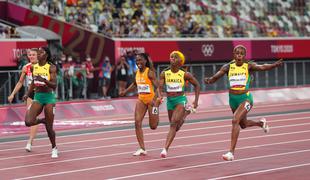 Jamajčanke vzele vse kolajne, pa tudi olimpijski rekord