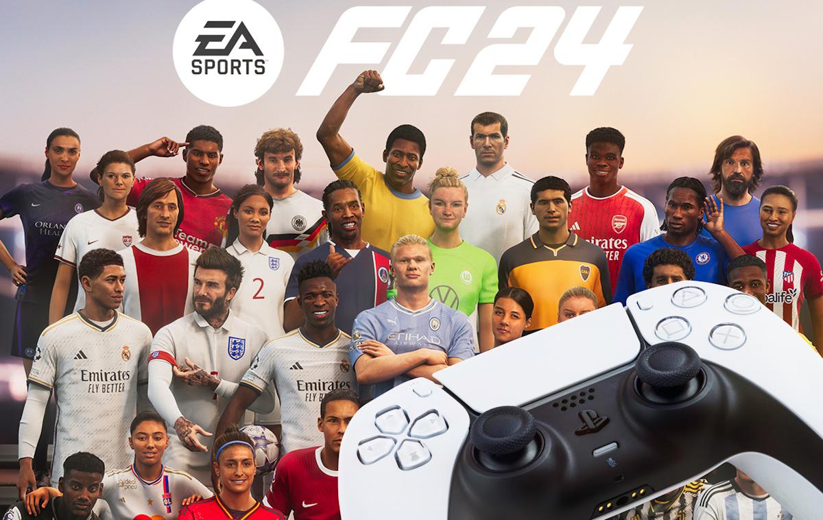 FIFA, EA Sports FC 24 | EA Sports FC je prihodnost najbolj igrane nogometne simulacije. | Foto Shutterstock