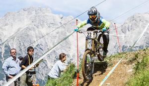 Vauh in Černilogarjeva državna prvaka v gorsko-kolesarskem spustu