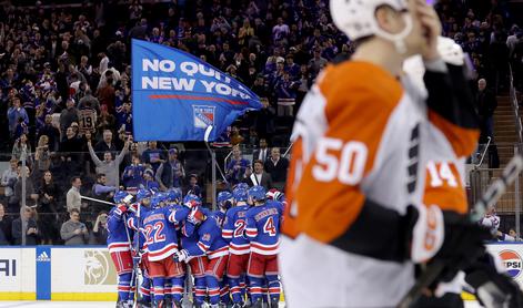 New York Rangers kot prvi do stotice