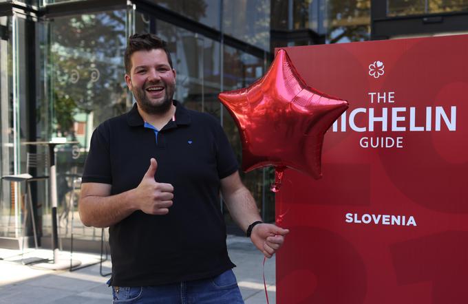 Luka Košir iz gostišča Grič je novi nosilec Michelinove zvezdice v Sloveniji. | Foto: Mediaspeed