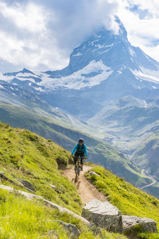 "Pri gorskem kolesarstvu nikakor ne gre za norenje, za uničevanje narave. To v tujini lepo funkcionira, zakaj ne bi še pri nas." | Foto: Snežana Jug