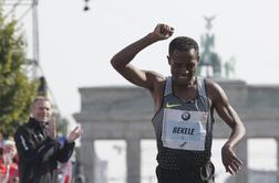 Dramatičen konec berlinskega maratona, Bekele za las zgrešil svetovni rekord