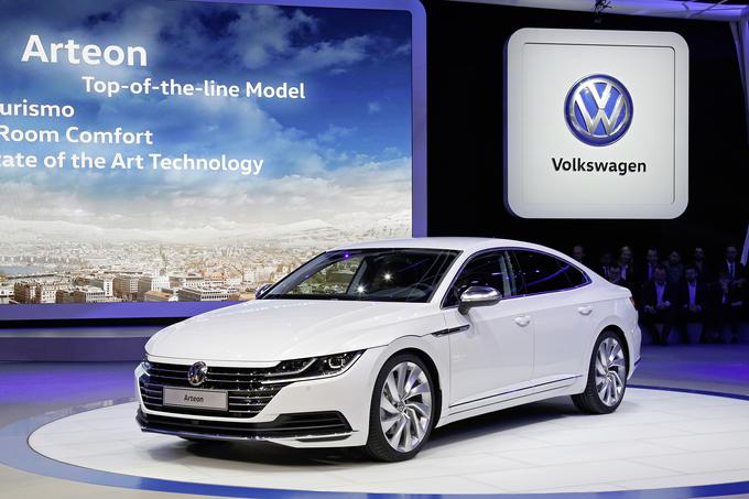 Novi volkswagen arteona: samo v letošnjem letu (2017) bodo vse znamke pod okriljem koncerna Volkswagen po vsem svetu kupcem predstavile okrog 60 novih vozil. | Foto: Volkswagen