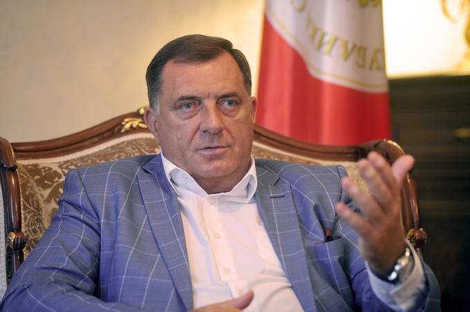 Predsednik Republike srbske Milorad Dodik je v zadnjih letih spletel tesne osebne, politične, gospodarske in finančne stike z Moskvo. | Foto: STA ,
