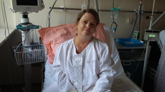 Po kemoterapijah se je vedno počutila zelo slabo. | Foto: osebni arhiv/Lana Kokl