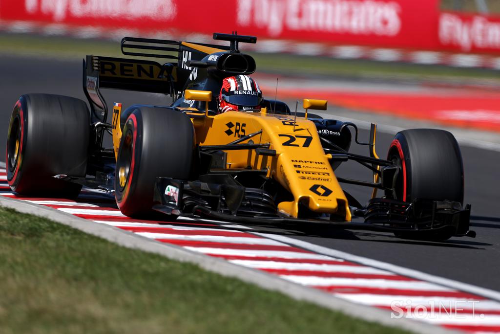 Renault sport formula 1 team - testiranja po VN Madžarske Hungaroring