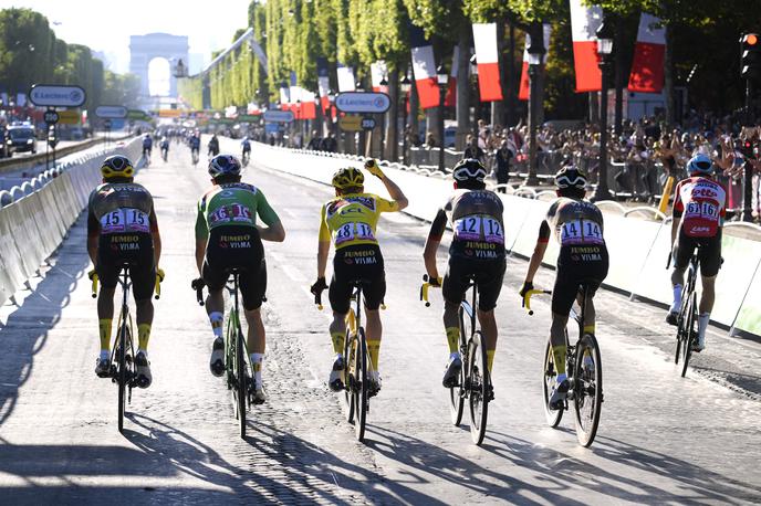 Jumbo-Visma, TDF22 | "Letos me je prevlada Jumba šokirala," je o letošnji Dirki po Franciji povedal nekdanji francoski kolesar Jerome Chiotti. | Foto Reuters