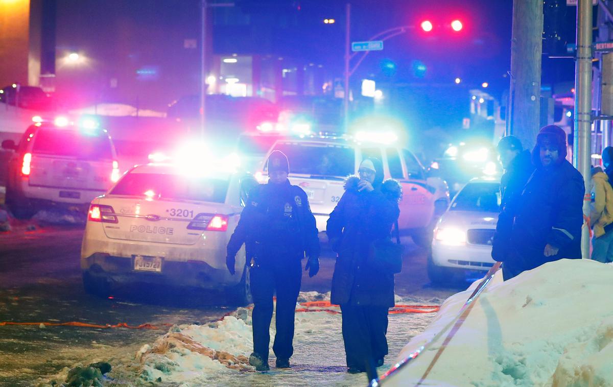 Strelski napad, Quebec, Kanada | Foto Reuters