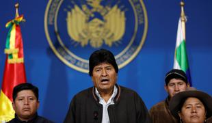 Bolivija ostala brez predsednika