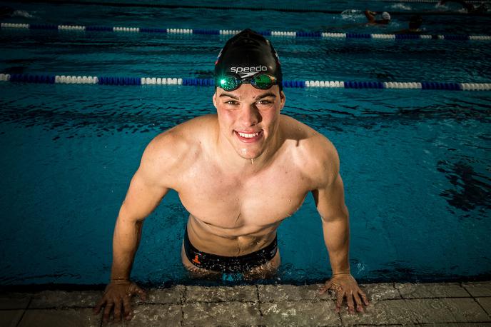Peter John Stevens | Slovenski plavalec Peter John Stevens je v disciplini 50 m prsno v kratkih bazenih 13. na svetu.  | Foto Vid Ponikvar