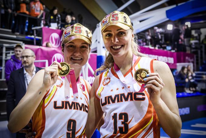 V klubski karieri je trikrat osvojila evroligo, med drugim tudi leta 2019 z ekipo UMMC Ekaterinburg. | Foto: FIBA